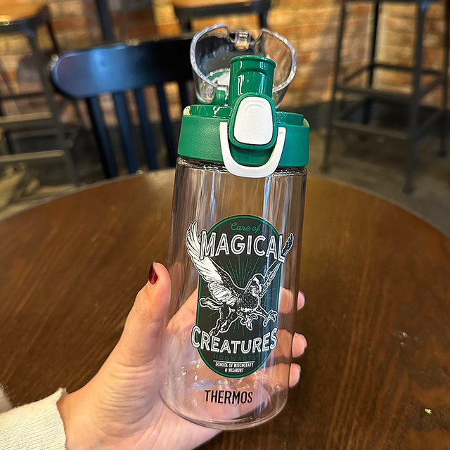 Thermosexuality direct drinking cup for men and women in summer, adult sports, large capacity, students, children's straw cup, camping series water cup