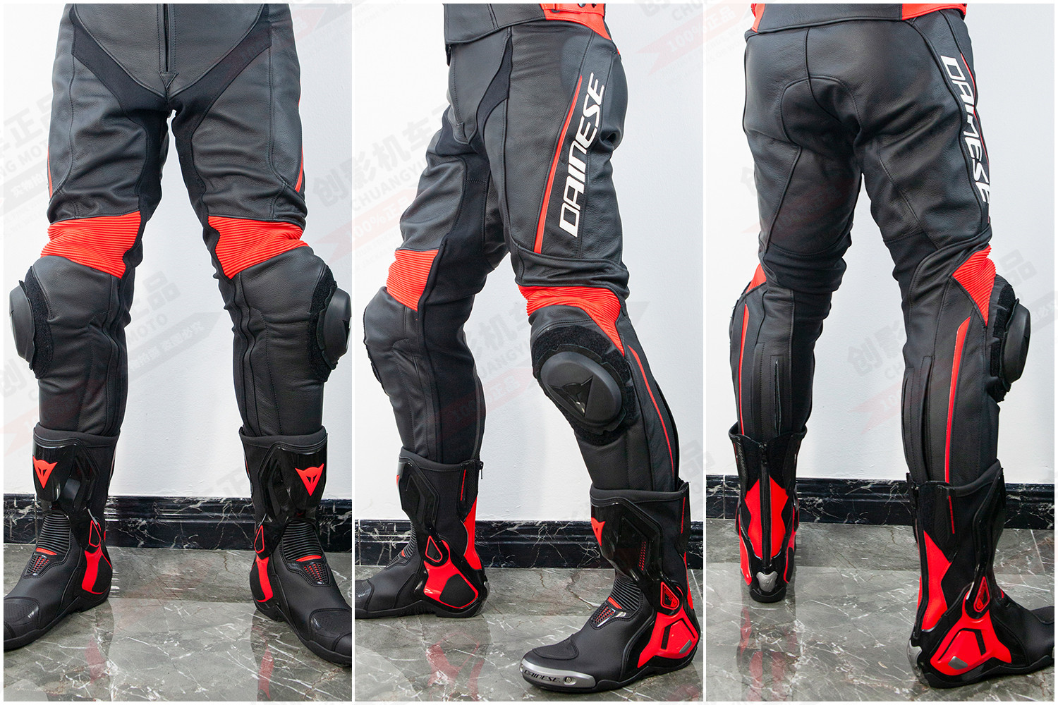 Dainese デルタ プロ c2 デニス オートバイ ライディング レザー パンツ レーシング パンツ