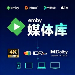Emby Media Library Appletv Dolby Vision 4K Library Infuse Dolby Atmos