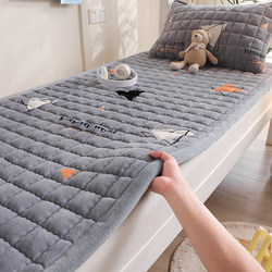 Winter Milk Velvet Mattress for Student Dormitory Single Bed 90X190 Thickened Flannel Mattress Pad Bedding Blanket