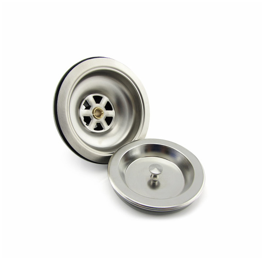 Mu Yun ステンレス製シンク蓋 排水栓 キッチンシンク分離バスケット