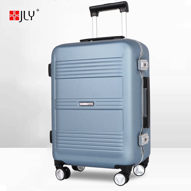 Jly luggage universal wheel aluminum frame tip box fashion password 23 ...