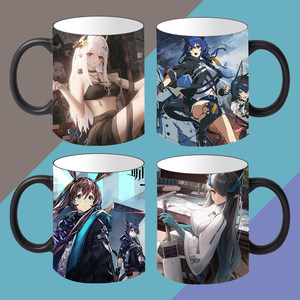 
Ark of Tomorrow Mobile Game Chen W Game Customized Peripheral Heating Color Change Ceramic Mark Water Cup Coffee Cup