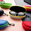 Anti-pressure glasses case female simple large sunglasses sunglasses case male portable hook zipper eye storage box