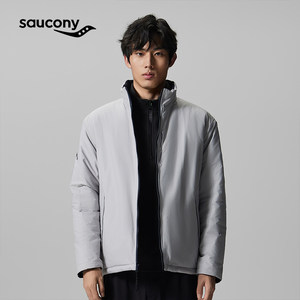 
Saucony official sports and leisure loose warmth lightweight comfortable breathable versatile cotton coat jacket