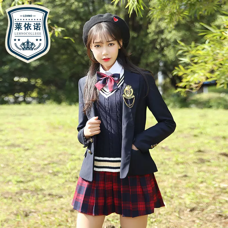 英伦风韩国中学生校服套装学生制服班服韩版学院风女装日系水手