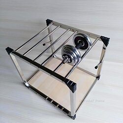 Stainless Steel Dumbbell Multi-Functional Storage Rack Kettlebell Barbell Plate Storage and Display Home Fitness Equipment Yoga Supplies