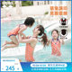 arena 2025 new product children's soft skin and comfortable girls sports one-piece sleeveless triangle swimsuit