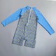 Amber Outdoor Single Children's One-piece Swimsuit Medium Large Children Quick-Dry Flat-Angle Boy Girl Long Sleeve Surfing Sunscreen Swimsuit

