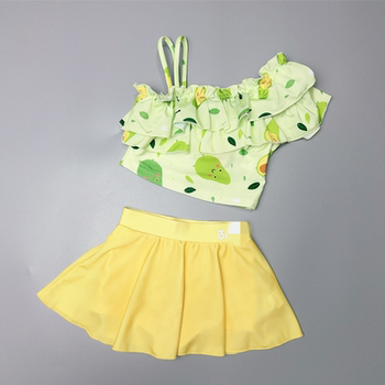 Girl skirt split -style cute princess fashion swimsuit
