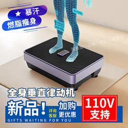 Weight Loss Vertical Rhythm Machine Standing Full-Body 110V Fat-Shaking Machine Vibration Slimming Lazy Home Fitness Shaker Machine