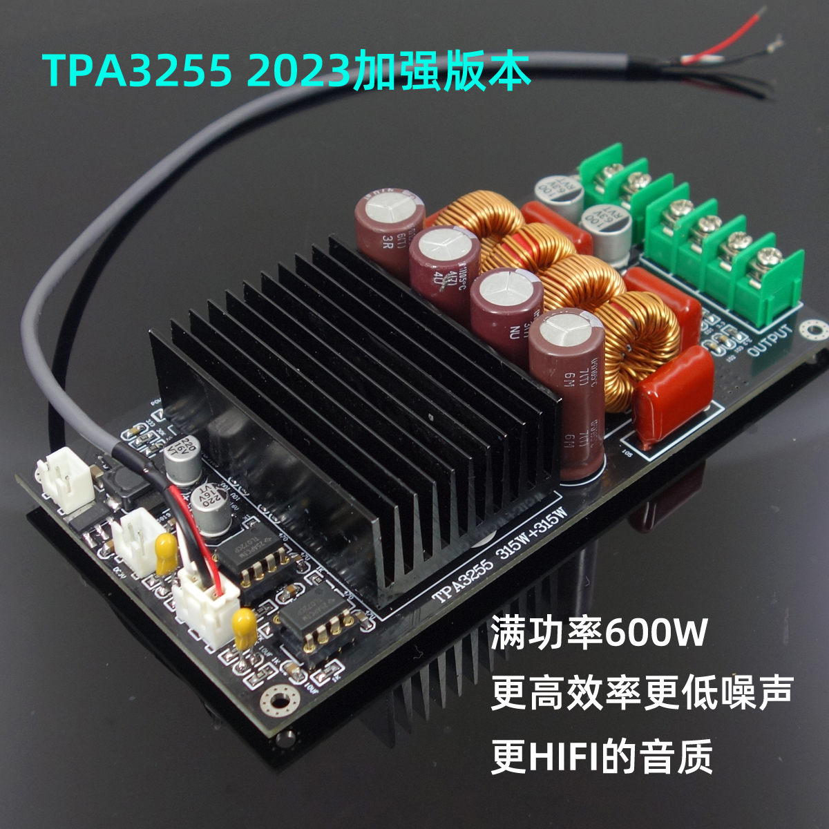 SAMP-100 TPA3255 2X300W 600W ߿ HIFI      2 ä-