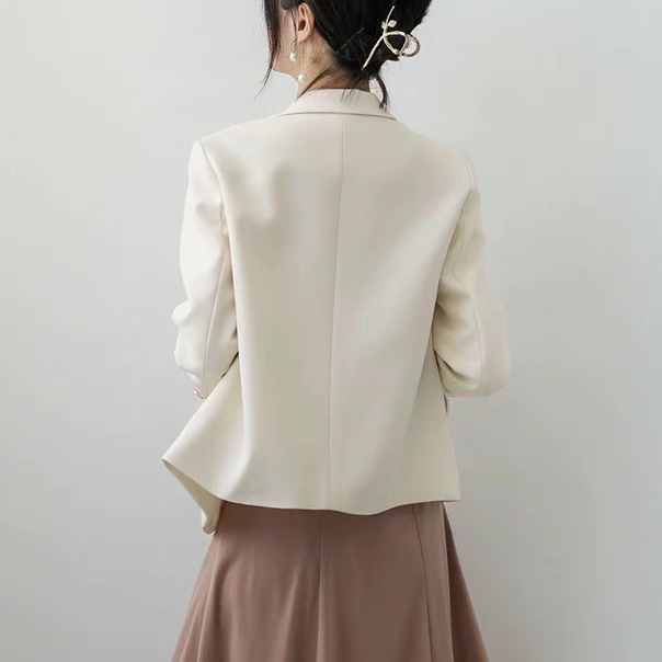 Fall Type HipElegant Slim Pearl Square Collar