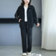 Western-style mother suit, new two-piece suit for fat people, a complete set of outfits for fat people, extra-large size coats and cardigans