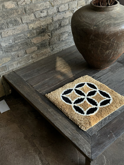 ARISUSPACE Ruyi Qianwen New Chinese-style limited tufted chair cushion sofa cushion office anti-slip
