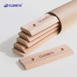 Clbmeys Indoor Rock Climbing Finger Strength Board Home Door Frame Beech Wood Fitness Portable Finger Trainer