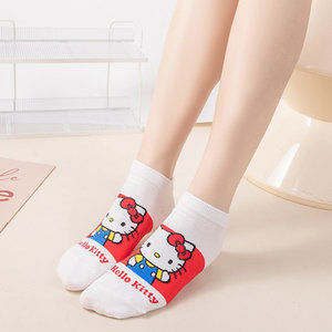 
Socks women's short socks shallow mouth ins trendy cotton Japanese style cute animal boat socks women's spring and autumn cartoon college style women's socks