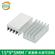 Tản nhiệt nhôm 15*9*5 chức năng định tuyến chip tản nhiệt khối nhiệt có thể được tùy chỉnh bán hàng trực tiếp tại nhà máy