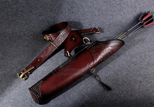 Carquois à ciseaux en cuir de vache | Manufactum
