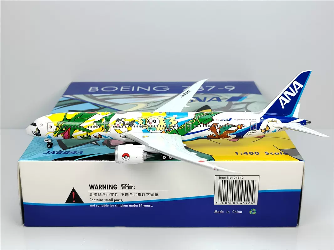 Phoenix 04542 1:400 ANA全日空B787-9 JA894A 合金飞机模型-Taobao