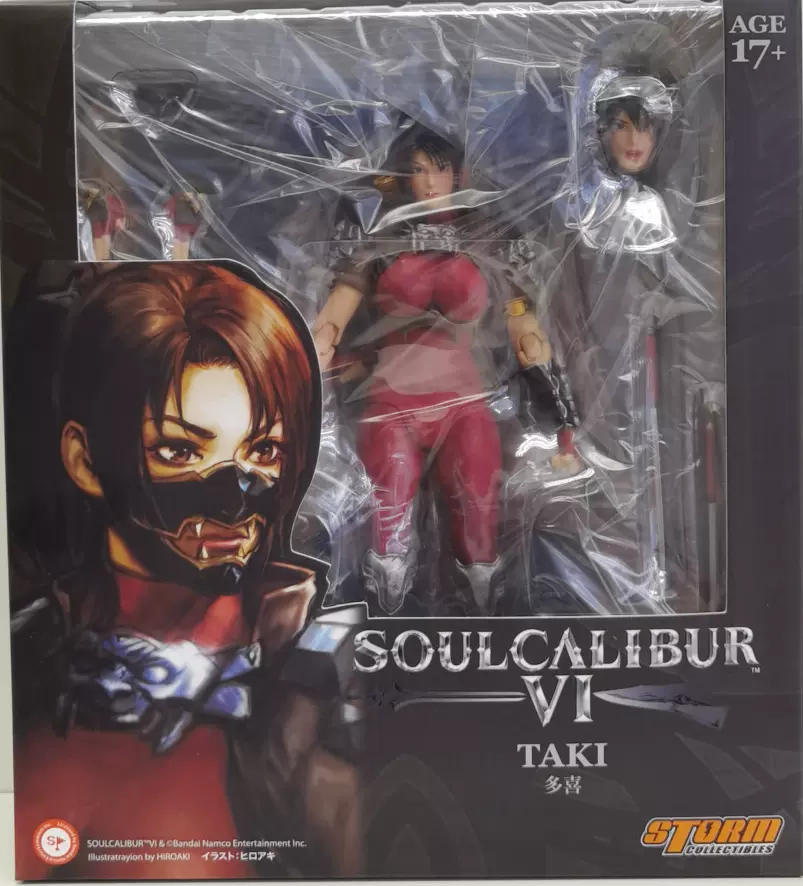 Storm 刀魂剑魂Soul Calibur 忍者多喜Taki 可动人偶手办模型-Taobao