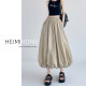 Putty Bud Skirt Female Summer Skin Small Mid -length Small Sports Wind Skirt White Design Ace
