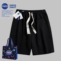 Nasa Solar Co-Branded Outdoor Summer Sports Shorts for Men and Women 2026 New Trendy Casual Bear Shorts