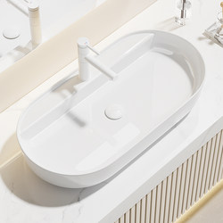 Above Counter Basin, Wash Basin, Art Basin, Large Size Basin, Ceramic Oval Basin, for Home, Hotel, Shopping Mall