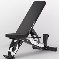 Adjustable Dumbbell Bench, Adjustable Bench Press Bench, Multi-Functional Shoulder Press Bench, Bench Press, Sit-Ups, Professional Fitness Chair Bench
