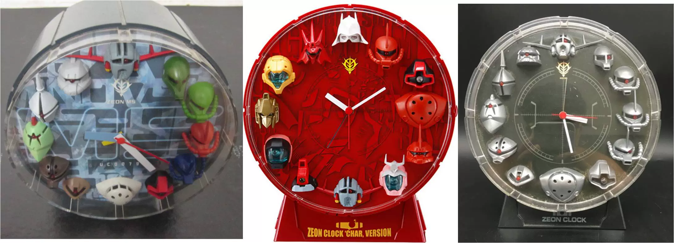 ZEON CLOCK ジオンクロック CHAR VERSION ♪♪未使用 機動戦士ガンダム