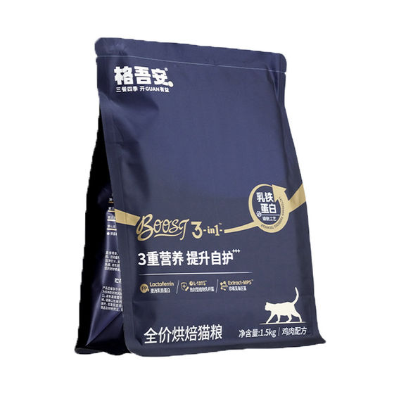 
Gewu'an boost small round shield full-price baked cat food, nutritional fresh meat cat food, fattening and immunity-boosting chicken staple food