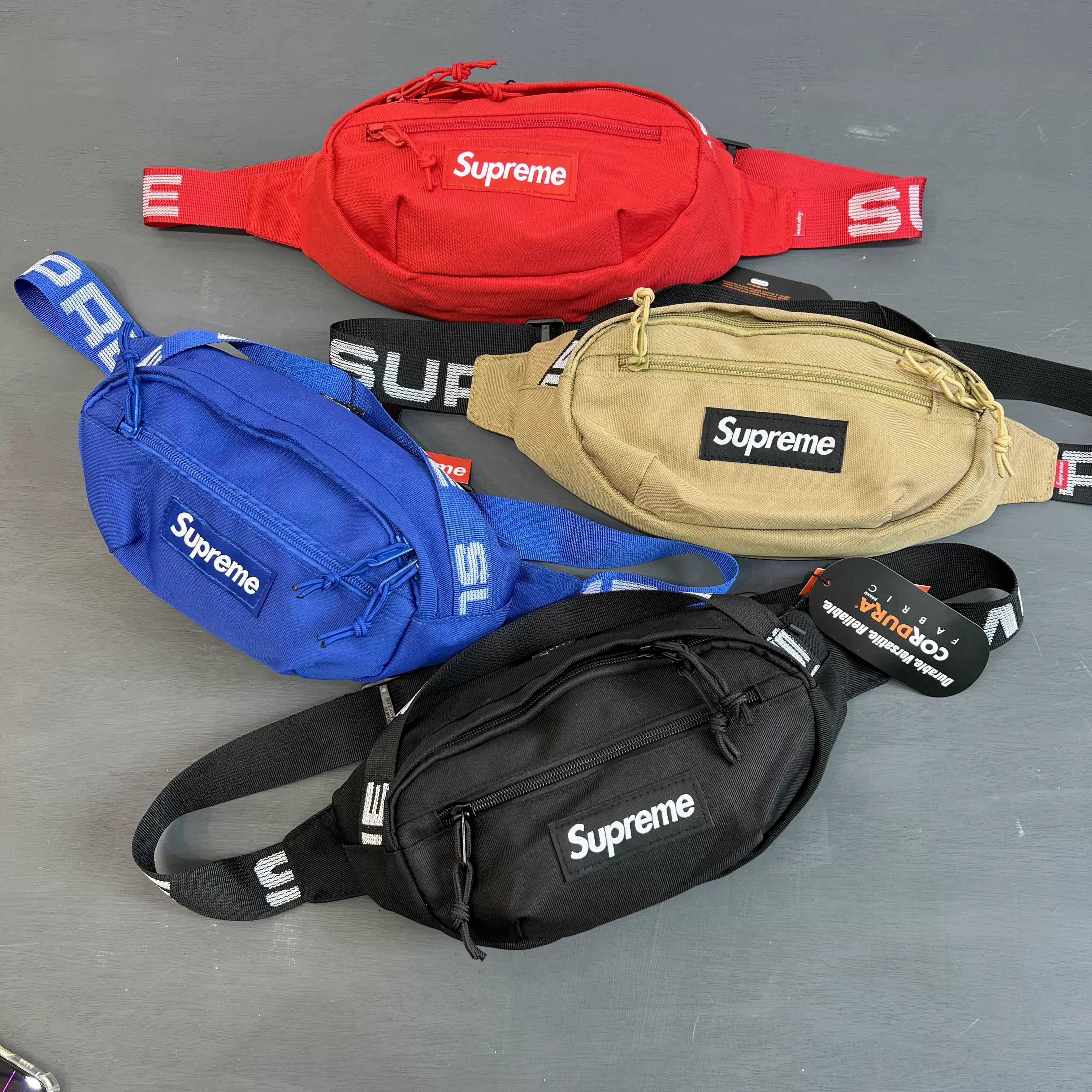 Supreme 18ss 44th Waist Bag 腰包单肩包胸包斜挎包男女款小包潮