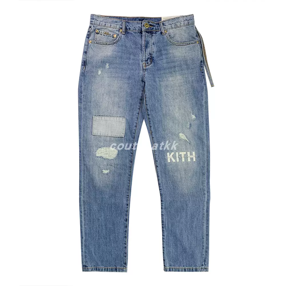 21aw kith Varick Denim Jean-