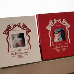 High-Gloss Moment Photo Album Gift Box Original Design DIY Journal Wedding Favor Self-Adhesive Film Photo Album