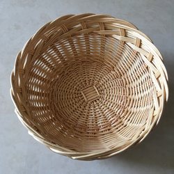 Wicker storage basket, egg basket, steamed bun basket, bread basket