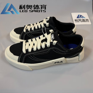 FILA FILA POP men and women low -help canvas shoes black and white leisure spring and summer couple sneakers T12W125107