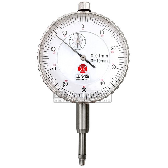 Indicateur à Cadran 0-10 Mm Précision 0.01 Mm – Jauge Comparateur Métal Haute Précision Pour Mécanique Et Usinage