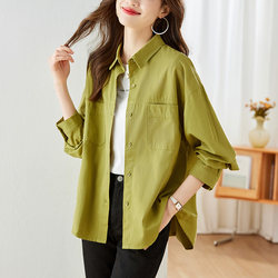 Loose Shirt Jacket for Women, Spring 2026 New Design, Niche White Shirt, Fashionable and Stylish Cardigan Top