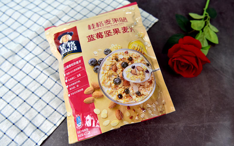 可以嚼着吃的蓝莓坚果麦果脆评测来啦！(图3)