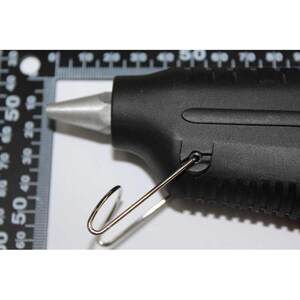 Plastic gun gum strip 60W black rubber gun hot melt rubber gun hot adhesive guns to send 10 rubber sticks
