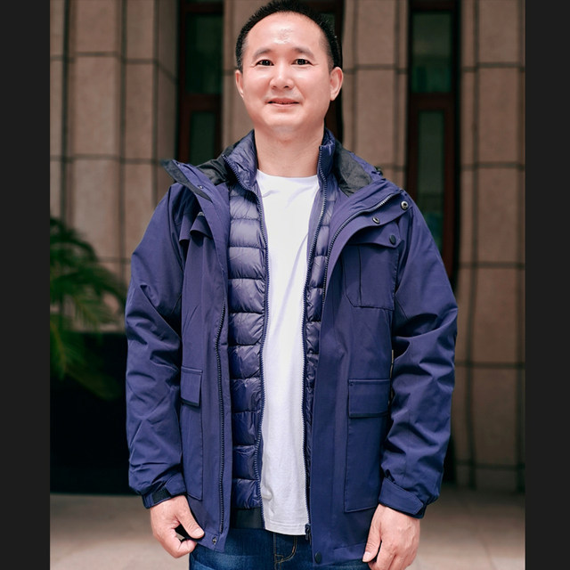 threeinone assault jacket goose down liner windproof rainproof