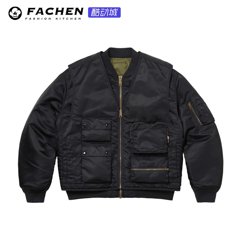 から厳選した 新品未使用Palace Palace Sherpa Flight Jacket Jacket S ...