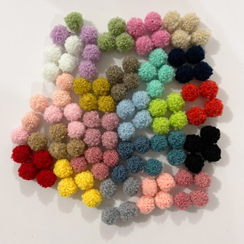 Polyester Silk Teddy Curl Ball Wedding Candy Gift Box Decoration