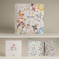 Large-Capacity Photo Album 3-Inch 4inch 6inch Self-Adhesive Laminated Photo Album DIY Kidsren's Photo Album Photo Record Album Baby Gift