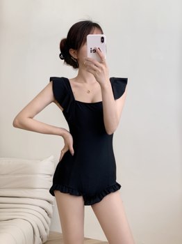 Women's belly is thin and thin conjoined hot spring swimsuit women
