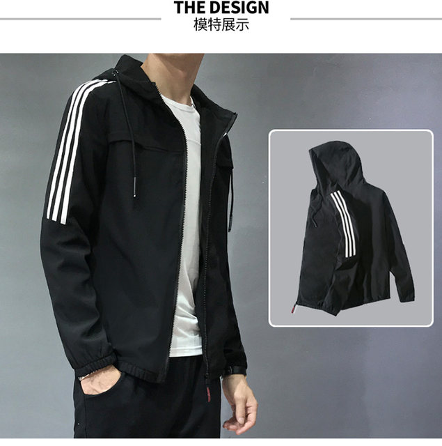 Korean Version Of Slim High-grade Men's Coat Plaid