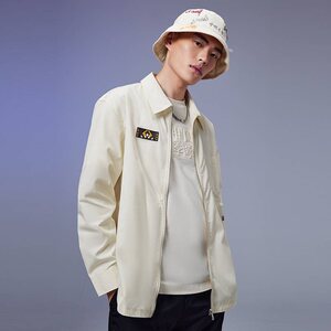 
Chinese Li Ning couple shirt spring and autumn Xiao Zhan same casual versatile loose jacket top ASHS021