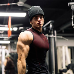 New Gymsahrk Onyx5.0 Superhero Vest for Men, 3D Honeycomb Sports Quick-Drying High-Elastic Tight-Fitting Vest