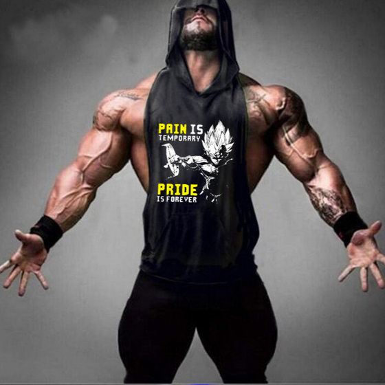 
On behalf of men's fitness and bodybuilding vests, cotton loose I-shaped sports vests, men's waistcoat sweat vests