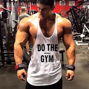 Special offer new fitness bodybuilder vest men's sports piercing sleeveless cotton loose running sweat vest, shoulders